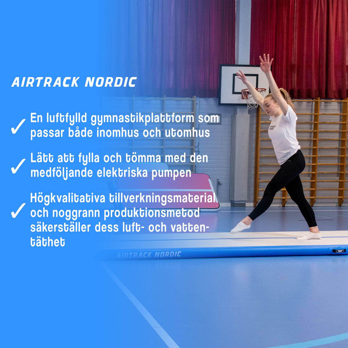 
              Airtrack Nordic Standard luftvoltbana