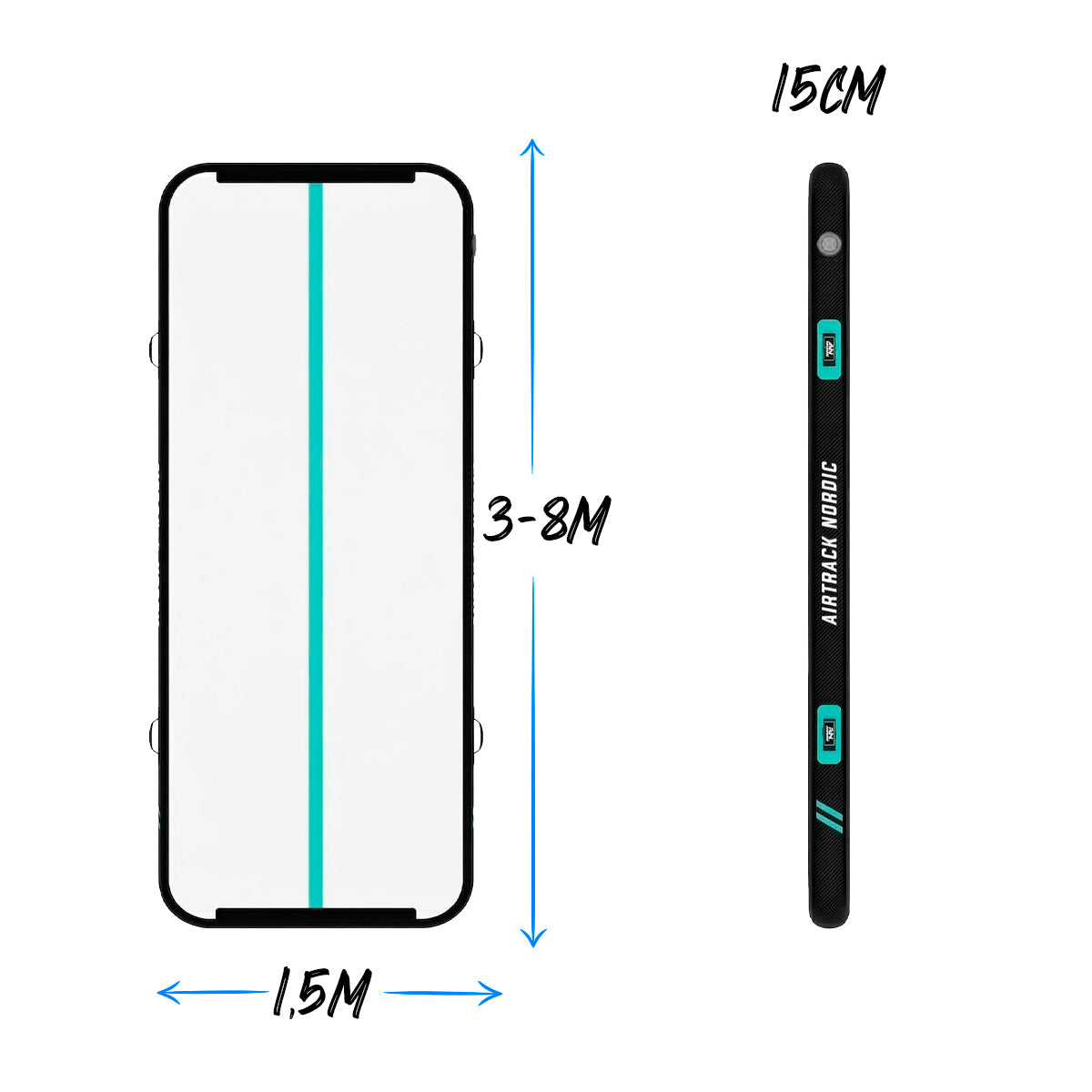 
              AirTrack Nordic Carbon luftvoltbana