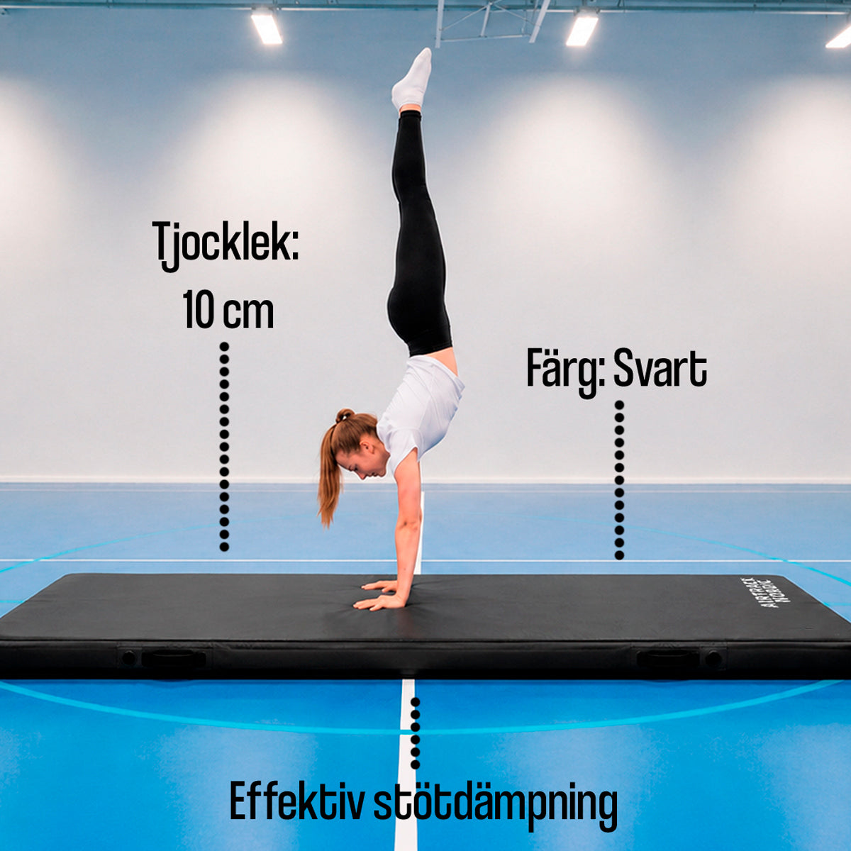 
              AirTrack Nordic Tjockmatta 200x100x10cm