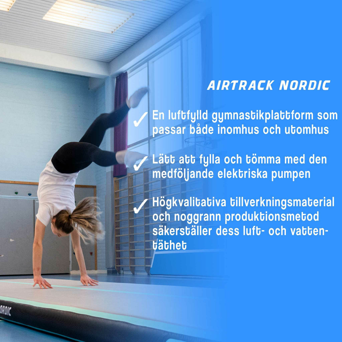 
              AirTrack Nordic Carbon luftvoltbana